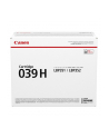 CANON toner CRG039 H high capacity - nr 12