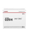 CANON toner CRG039 H high capacity - nr 4