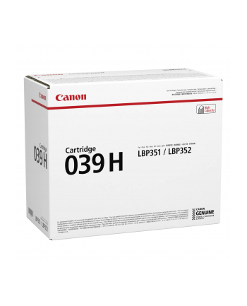 CANON toner CRG039 H high capacity