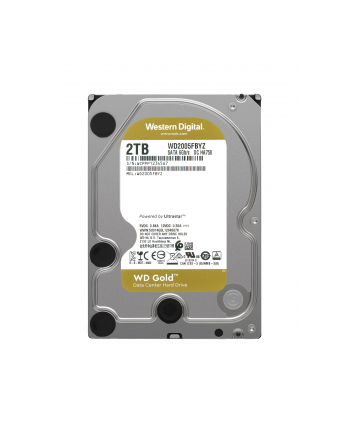 WESTERN DIGITAL Dysk WD WD2005FBYZ WD Gold 3.5'' 2TB 7200 128MB SATA 6Gb/s nr 1