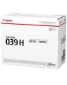 CANON toner CRG039 H high capacity - nr 12
