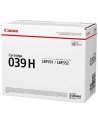CANON toner CRG039 H high capacity - nr 22