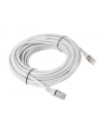 Lanberg Patchcord RJ45, kat. 6, UTP, 10m, szary - nr 12