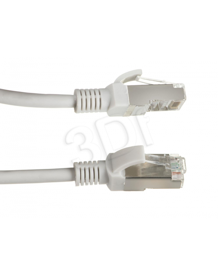 Lanberg Patchcord RJ45, kat. 5e, FTP, 5m, szary główny