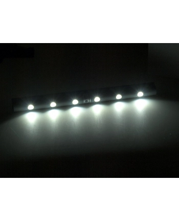 Maclean Lampka kuchenna podszafkowa z czujnikiem ruchu 6LED podłużna MCE123 5xAAA nr 1