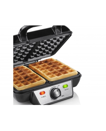 Gofrownica Tristar WF-2195 (1000W czarny) nr 2