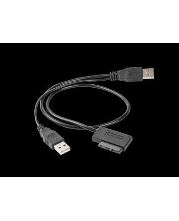 Gembird Adapter USB (M) + Power -> SATA slim SSD (na kablu) nr 1
