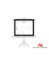 Maclean ekran projekcyjny MC-595 (na stojaku rozwijany ręcznie 200x150cm) - nr 2
