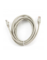 Gembird patchcord RJ45, osłonka zalewana, kat. 6, UTP, 3m, szary - nr 19