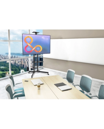 NewStar Stojak Mobilny, Wózek do LED/LCD- (wysokość: 155-170 cm)