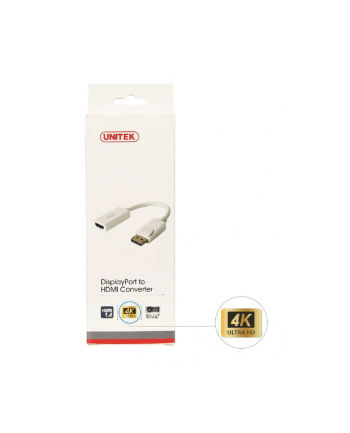 Unitek Adapter DisplayPort - HDMI F, 4K, Y-6332