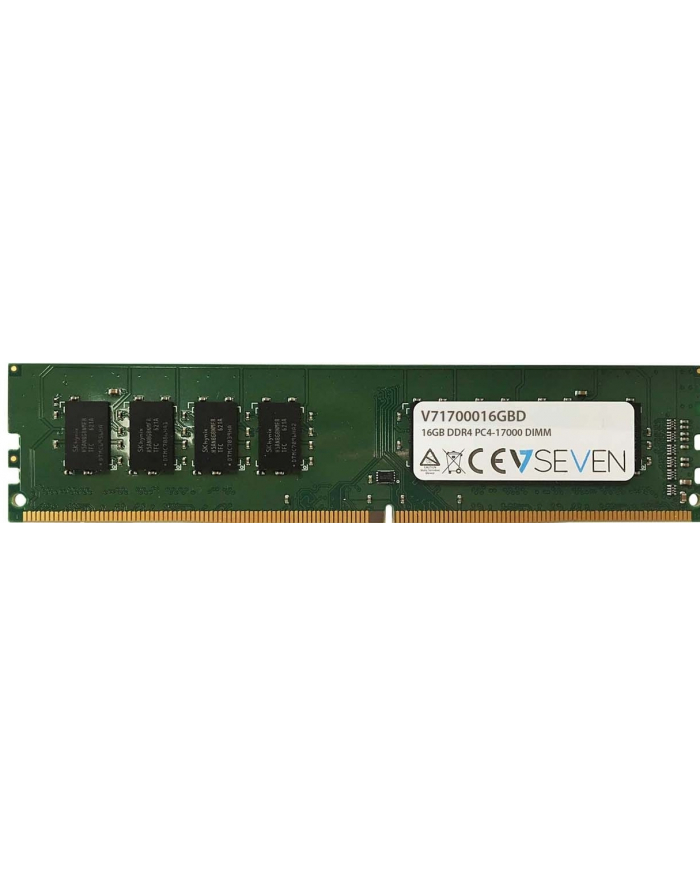 V7 16GB DDR4 2133MHZ CL15 2x8GB DDR4 2133MHz, CL15, 32g główny