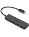 i-tec USB 3.1 Type C SLIM HUB 4 Port passive - Black - nr 11