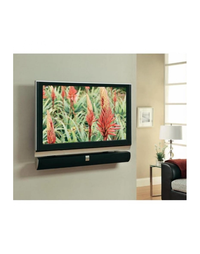Techly Regulowany uchwyt do głośnika Soundbar VESA 10kg czarny główny