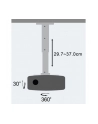 Techly Uchwyt sufitowy do projektora 30/37 cm, 15 kg, srebrny - nr 14