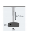 Techly Uchwyt sufitowy do projektora 30/37 cm, 15 kg, srebrny - nr 20