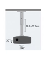 Techly Uchwyt sufitowy do projektora 30/37 cm, 15 kg, srebrny - nr 3
