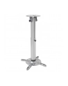 Techly Uchwyt sufitowy do projektora 50-77 cm, 15 kg, srebrny - nr 5