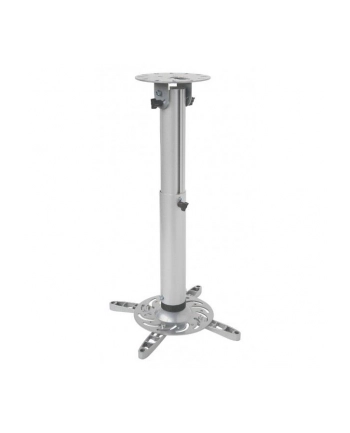 Techly Uchwyt sufitowy do projektora 50-77 cm, 15 kg, srebrny nr 2