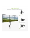 Techly Potrójne ramię biurkowe do LED/LCD 13''-24'' VESA 3x10 kg regulowane - nr 26