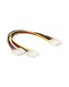 SAVIO AK-09 Power Cable adapter MOLEX 1X2  0,18m - nr 1