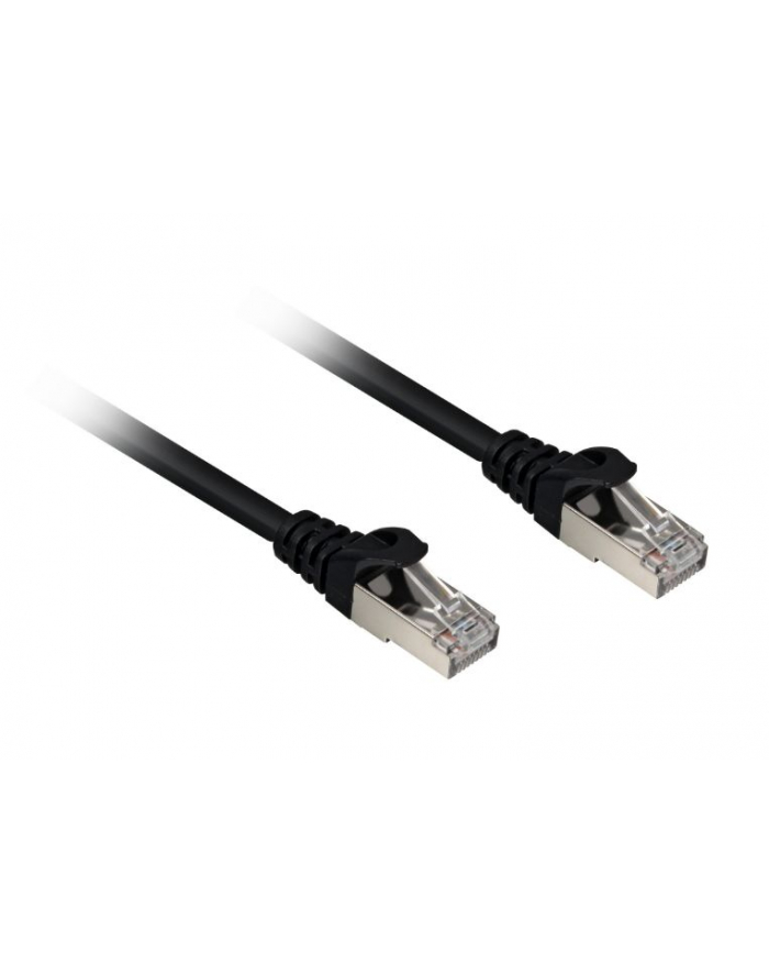 Sharkoon kabel sieciowy RJ45 CAT.6a SFTP LSOH czarny 0,5m - HalogenFree główny