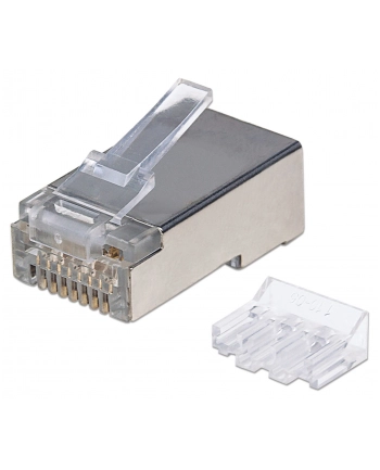 Intellinet Network Solutions Intellinet Wtyk modularny RJ45 8P8C Cat6A STP na drut i linkę słoik 70 szt nr 2