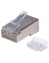 Intellinet Network Solutions Intellinet Wtyk modularny RJ45 8P8C Cat6A STP na drut i linkę słoik 70 szt - nr 20