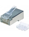 Intellinet Network Solutions Intellinet Wtyk modularny RJ45 8P8C Cat6A STP na drut i linkę słoik 70 szt - nr 22