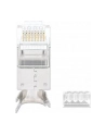 Intellinet Network Solutions Intellinet Wtyk modularny RJ45 8P8C Cat6A STP na drut i linkę słoik 70 szt - nr 25