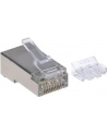 Intellinet Network Solutions Intellinet Wtyk modularny RJ45 8P8C Cat6A STP na drut słoik 90 szt - nr 20