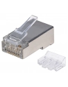 Intellinet Network Solutions Intellinet Wtyk modularny RJ45 8P8C Cat6A STP na drut słoik 90 szt - nr 6