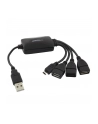ESPERANZA EA158 Hub 4 Porty USB 2.0 - 3 x USB, 1 x microUSB. - nr 6