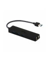 iTec i-tec USB 3.0 Slim HUB 3 Port + Gigabit Ethernet Adapter - nr 44