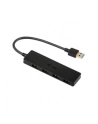 iTec i-tec USB 3.0 SLIM HUB 4 Port passive - Black - nr 23