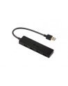 iTec i-tec USB 3.0 SLIM HUB 4 Port passive - Black - nr 24