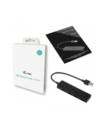 iTec i-tec USB 3.0 SLIM HUB 4 Port passive - Black nr 2