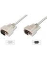 ASSMANN Kabel przedłużający RS232 1:1 Typ DSUB9/DSUB9 M/Ż beżowy 5m - nr 12