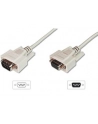 ASSMANN Kabel przedłużający RS232 1:1 Typ DSUB9/DSUB9 M/Ż beżowy 5m - nr 7
