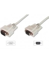 ASSMANN Kabel przedłużający RS232 1:1 Typ DSUB9/DSUB9 M/Ż beżowy 5m - nr 8