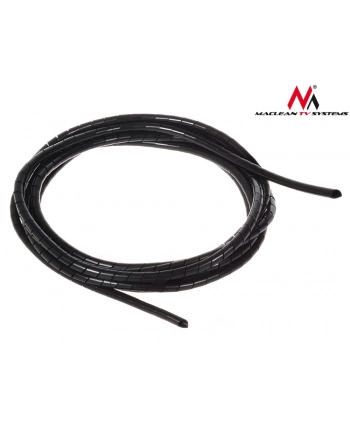 Maclean MCTV-684 Osłona maskująca na kable (5*6mm) 3m czarna spirala nr 1