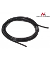 Maclean MCTV-684 Osłona maskująca na kable (5*6mm) 3m czarna spirala - nr 1