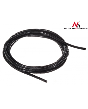 Maclean MCTV-684 Osłona maskująca na kable (5*6mm) 3m czarna spirala nr 2