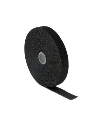 Delock organizer kabli - rzep, długość 10m x szerokość 20mm, rolka, czarny nr 2