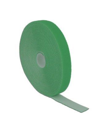 Delock organizer kabli - rzep, długość 10m x szerokość 20mm, rolka, zielony nr 1