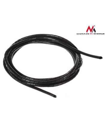 Maclean MCTV-684 Osłona maskująca na kable (5*6mm) 3m czarna spirala