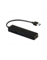 iTec i-tec USB 3.0 Slim HUB 3 Port + Gigabit Ethernet Adapter - nr 13