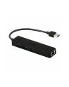iTec i-tec USB 3.0 Slim HUB 3 Port + Gigabit Ethernet Adapter - nr 18