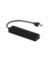 iTec i-tec USB 3.0 Slim HUB 3 Port + Gigabit Ethernet Adapter - nr 27