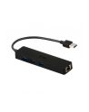 iTec i-tec USB 3.0 Slim HUB 3 Port + Gigabit Ethernet Adapter - nr 34